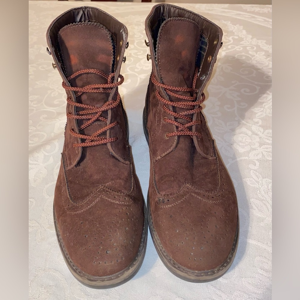Braveman -Andretti Boots in a size 11, Color: Brown , SUEDE - Picture 2 of 12